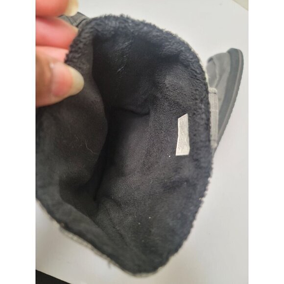 Sanuk Womens Grey Tribal Pattern Cozy Boot Slippers With Rubber Soles Size 7 - Picture 10 of 10